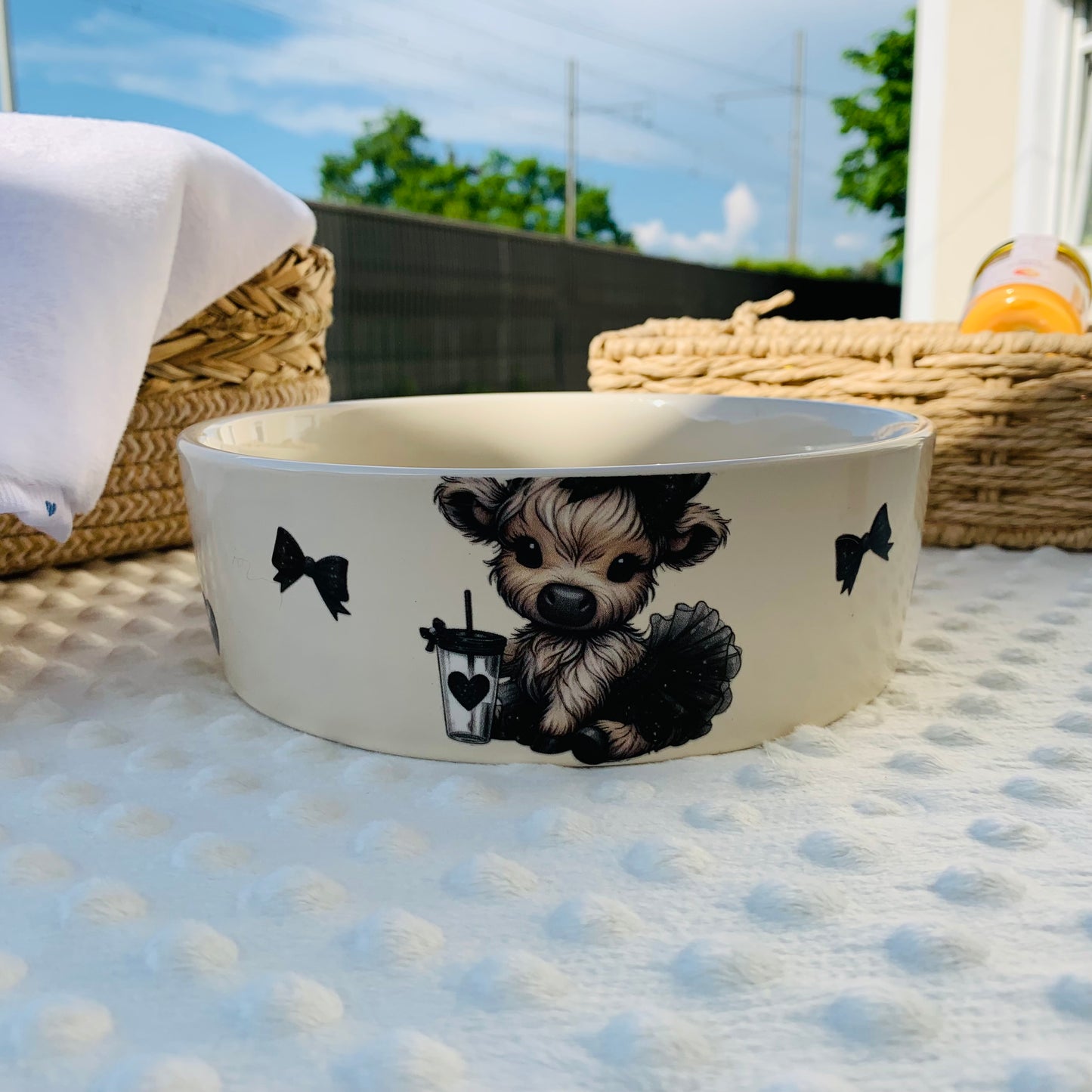 Gamelle Beige - Vachette 🖤